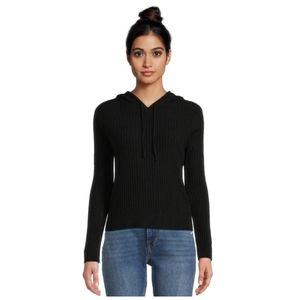 Ribbed Hoodie Sweater‎